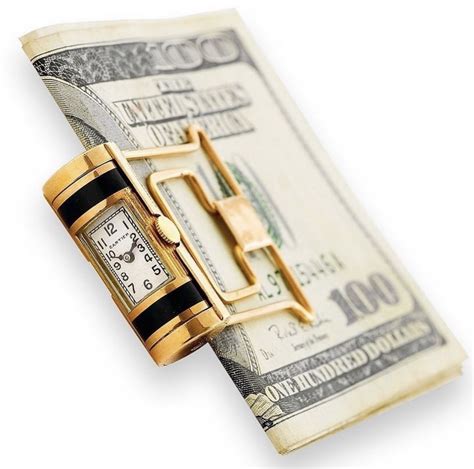 vintage cartier money clip